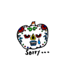メキシカンかぼちゃん（個別スタンプ：3）