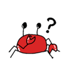 カニさんスタンプ（個別スタンプ：3）