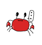 カニさんスタンプ（個別スタンプ：6）