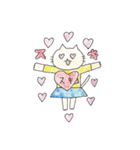 にゃんこの1日スタンプ（個別スタンプ：19）