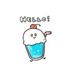 カラフル！クリームソーダ（個別スタンプ：1）