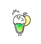 カラフル！クリームソーダ（個別スタンプ：19）