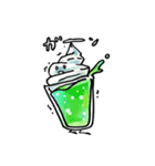 カラフル！クリームソーダ（個別スタンプ：26）