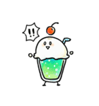 カラフル！クリームソーダ（個別スタンプ：33）