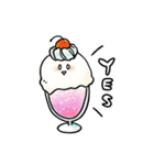カラフル！クリームソーダ（個別スタンプ：37）