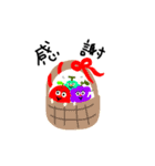 フルーツ族（個別スタンプ：17）