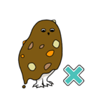 カレーを生き物にかける（個別スタンプ：5）