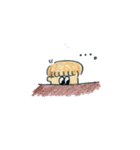 うさぎと仲間たち〜色鉛筆手描きスタンプ〜（個別スタンプ：16）