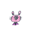 うさぎと仲間たち〜色鉛筆手描きスタンプ〜（個別スタンプ：34）