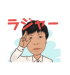 中年男性スタンプ（個別スタンプ：1）