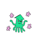 イカしたカラフル（個別スタンプ：18）