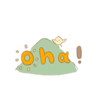 白いごりらくん。（個別スタンプ：6）