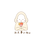 白いごりらくん。（個別スタンプ：20）