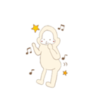 白いごりらくん。（個別スタンプ：25）
