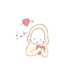 白いごりらくん。（個別スタンプ：30）