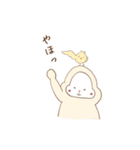白いごりらくん。（個別スタンプ：31）