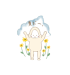白いごりらくん。（個別スタンプ：38）
