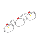 ポッコ：Chill Chicken（個別スタンプ：8）