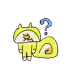 しばロール（マロン＆秋の栗拾い）（個別スタンプ：14）