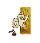 しばロール（マロン＆秋の栗拾い）（個別スタンプ：35）