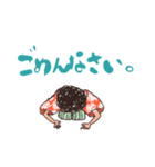 それいけアフロ（個別スタンプ：5）