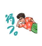 それいけアフロ（個別スタンプ：12）
