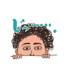 それいけアフロ（個別スタンプ：14）