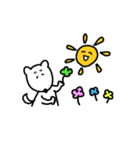 平凡なねこといぬ（個別スタンプ：17）
