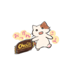 手のひらねこ（個別スタンプ：14）