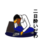 鳥人間スタンプ（個別スタンプ：1）