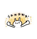 あんまり表情の変わらないうさぎ（個別スタンプ：20）