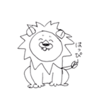手描きの動物たち（個別スタンプ：2）