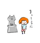 ねことわたしのだららん毎日（個別スタンプ：10）