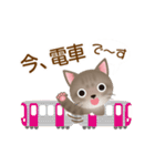 ネコの"hakka"の可愛い日常スタンプ_No.2（個別スタンプ：36）