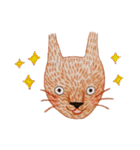 手描きリスのスタンプ（個別スタンプ：16）