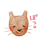 手描きリスのスタンプ（個別スタンプ：21）