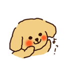 トイプードルのまめ（個別スタンプ：21）