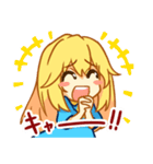 女の子は可愛い！（個別スタンプ：4）