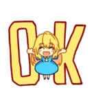 女の子は可愛い！（個別スタンプ：17）