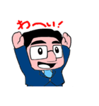 大誠実おじさんの日常（個別スタンプ：4）