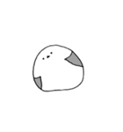 おにぎりみたいなシマエナガ（個別スタンプ：17）