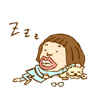 おかっぱメガネ娘ちゃーちゃん！（個別スタンプ：20）