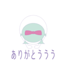 パステルカラーの女の子（個別スタンプ：3）