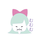 パステルカラーの女の子（個別スタンプ：8）