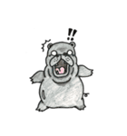 凶暴じゃないどうぶつたち（個別スタンプ：8）
