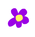 かわいいお花（個別スタンプ：4）