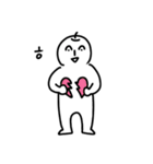 リンゴちゃん日本語（個別スタンプ：24）