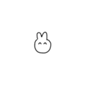 基本やる気のないうさぎ（個別スタンプ：23）