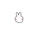 基本やる気のないうさぎ（個別スタンプ：24）