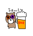 くま。ハロウィン！（個別スタンプ：10）